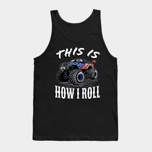 American Monster Truck this is how I roll Tank Top